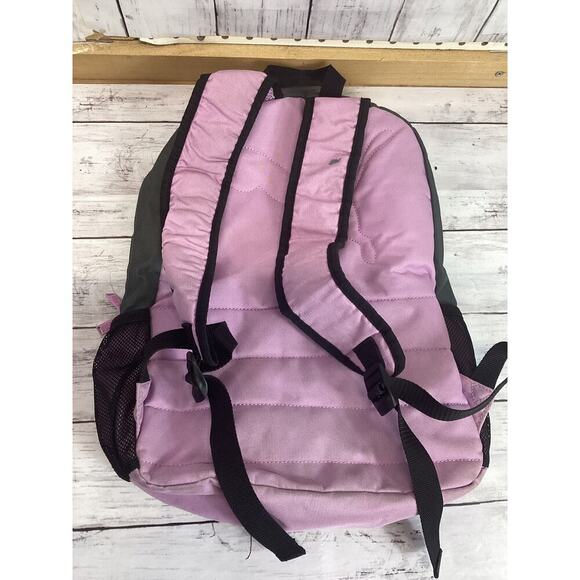 PUMA backpack.   Gray and pink color.   Padded and adjustable shoulder straps. - Picture 2 of 8